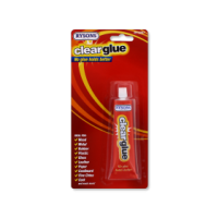 Clear multi-purpose glue in a 50ml tube