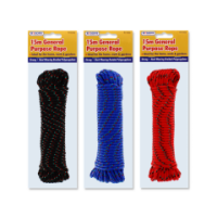 15 meter general purpose rope coiled