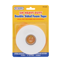 Heavy Duty Double Sided Foam Tape 5M