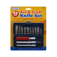 Rysons Art & Craft Knife Set 13pc