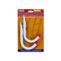 Rysons Ladder Storage Hooks Twin Pack Black for wholesale