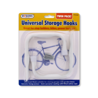 Twin pack of universal storage hooks for wholesale