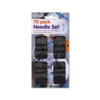 Rysons Needle Set Assorted Sizes 70 Pack for wholesale