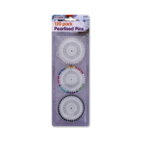 Rysons Pearl Pin Heads 120 Pack for sewing and crafts