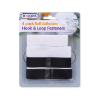 Self Adhesive Hook & Loop Fasteners 4 Pack
