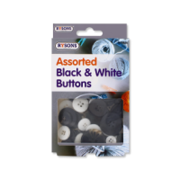 Rysons assorted black and white buttons