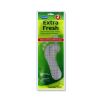 Rysons Extra Fresh Insoles 2 Pairs in packaging