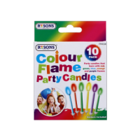 Rysons Rainbow Flame Birthday Candles 10 Pack