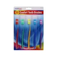 Rysons Family Pack Toothbrushes 5 Piece Set on hanging card
