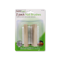 Rysons Wooden Nail Brushes 2 Pack