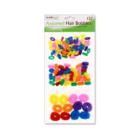 Rysons Velvet Hair Bobble Assortment 132 Pieces