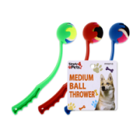 Rysons Doggy Ball Thrower Medium Assorted Colours