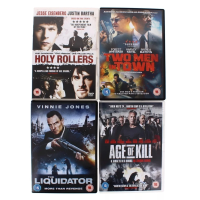 25X Gangster Crime Action Thriller DVDs Bundle