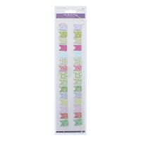 Mini Pennant Flags Vintage Chic 2 Pack