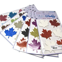 Scrapbook Foam Fantasy Glitter Sheets Assorted Colours