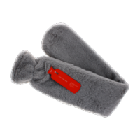 Cosy Faux Fur Large Hot Water Bottle - 2L