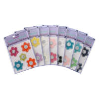Assorted 3D Jewelled Blossom Stickers