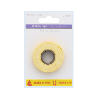 Ribbon Tape Make A Wish Yellow 1cm x 2.75m