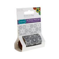 Art Therapy Washi Tape with circular abstract design