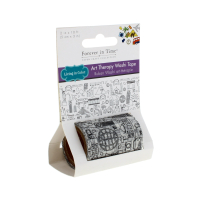 Colourful rolls of art therapy washi tape