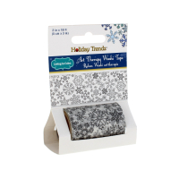 Art Therapy Washi Tape Snowflakes for crafts
