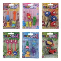 Gomz Erasers Blister Card 21 Designs
