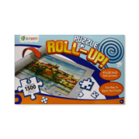 Roll-up jigsaw puzzle mat for 1500 pieces
