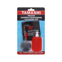 Deluxe Camera & Camcorder Cleaning Kit with cloth and brush