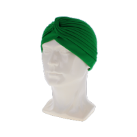 Ladies Soft Hair Turban Head Wrap - Green