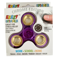 Krazy Finger Fidget Spinner Anti Stress Asst