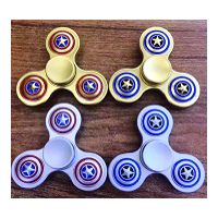 Wholesale Avengers Captain America Metal Spinner
