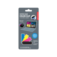 Webcam with four colour clip lenses