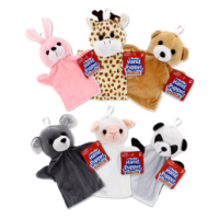 Assorted design hand puppet gloves