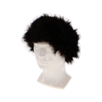 Cozy Faux Fur Hairband Black