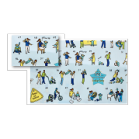 Gift Wrap Paper Blue 101 Joys Of Having A Baby Boy