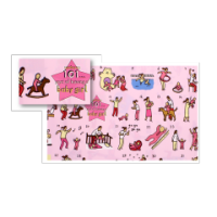 Gift Wrap Paper Pink 101 Joys Of Having A Baby Girl