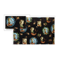 Santoro London vintage mermaid print gift wrap paper