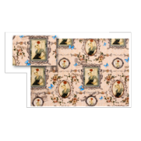 Gift Wrap Paper Santoro London Wondering Girl In Frame