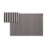 Gift Wrap Paper Santoro London Black & White Stripes