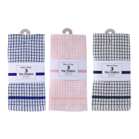 Home N Living Three Pack Cotton Tea Towels