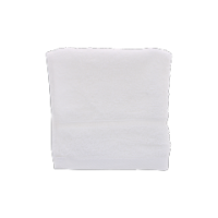 Premium white face towel soft and absorbent