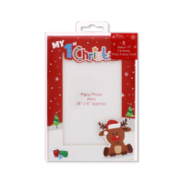 Baby’s First Christmas Photo Frame Cards 8 Pack