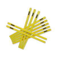 Hubo Carpenter Pencil - Yellow, 10 Inch Oval