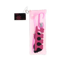 Nail Manicure Set In Pink Plastic Case