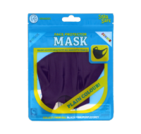 Purple junior face protector mask for children