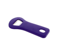 Purple beer bottle opener
