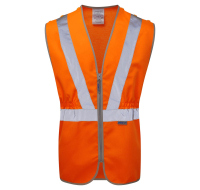 Pulsarail Tear Apart Vest Orange 2XL high visibility