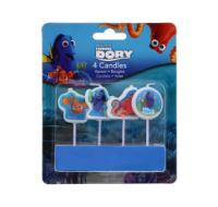 Finding Dory character candles 4 pcs