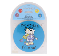 CHARACTER COASTERS ASSORTED 4 PCS