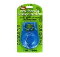 Eco friendly flush system water conservation